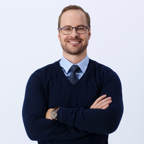 Portrait of Joubert, Head of Trading at Sygnia Securities
